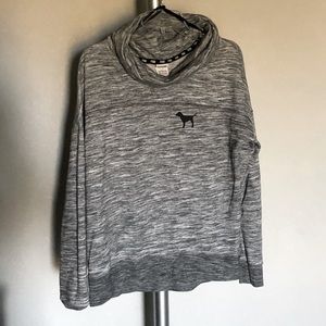 VS Pink Cowl Neck Sweatshirt